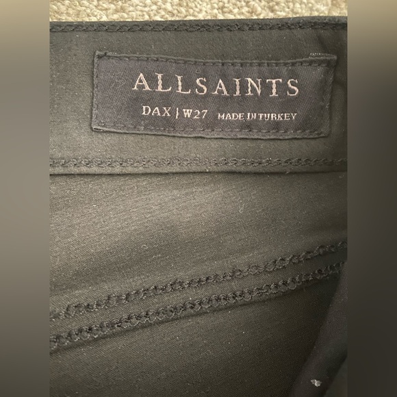 All SAINTS DAX Black jeans size 27 - Picture 6 of 10